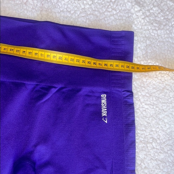 Gymshark Purple Athletic Leggings with Tapered Fit - Picture 3 of 12